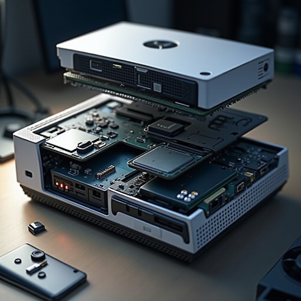 hoe de Xbox Series S uit elkaar te halen
