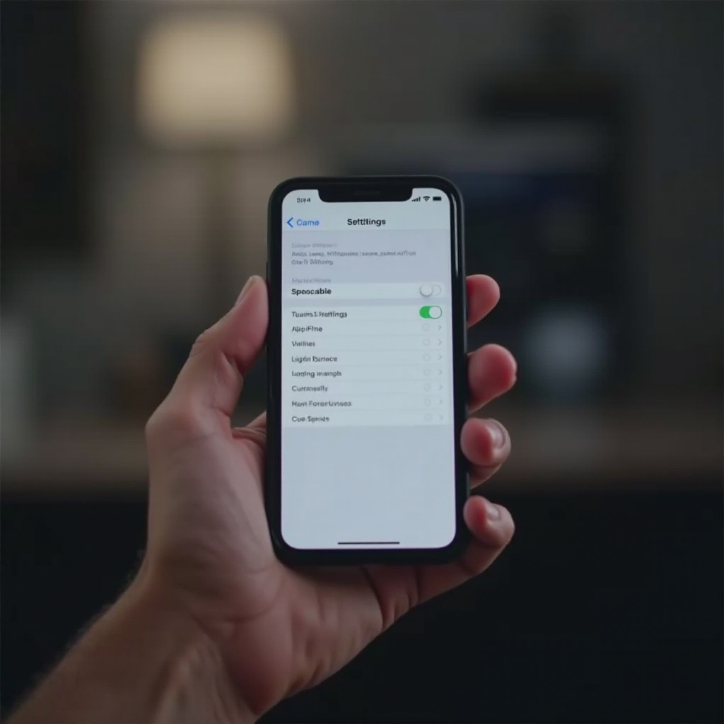 como ativar o modo de segurança no iPhone