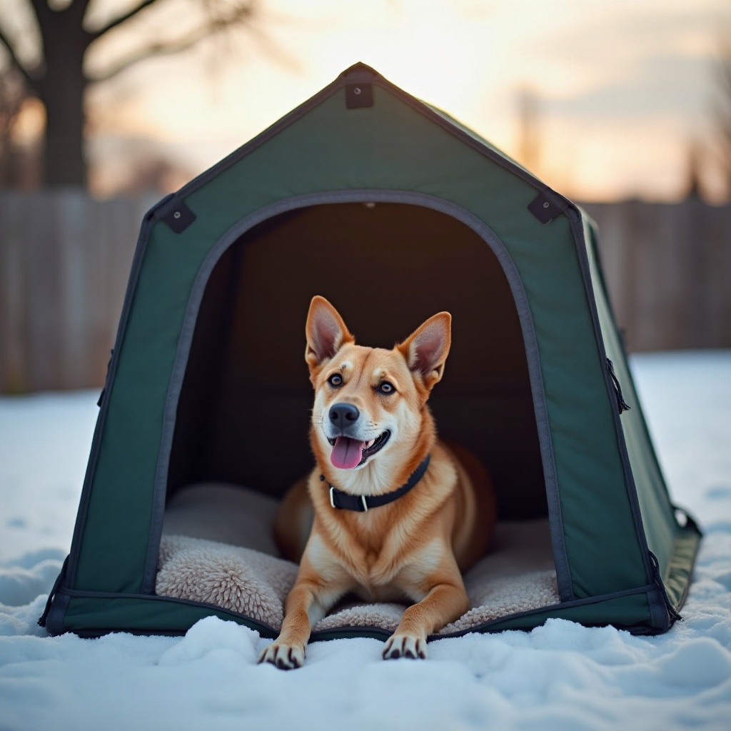 come tenere il cane al caldo in un kennel esterno