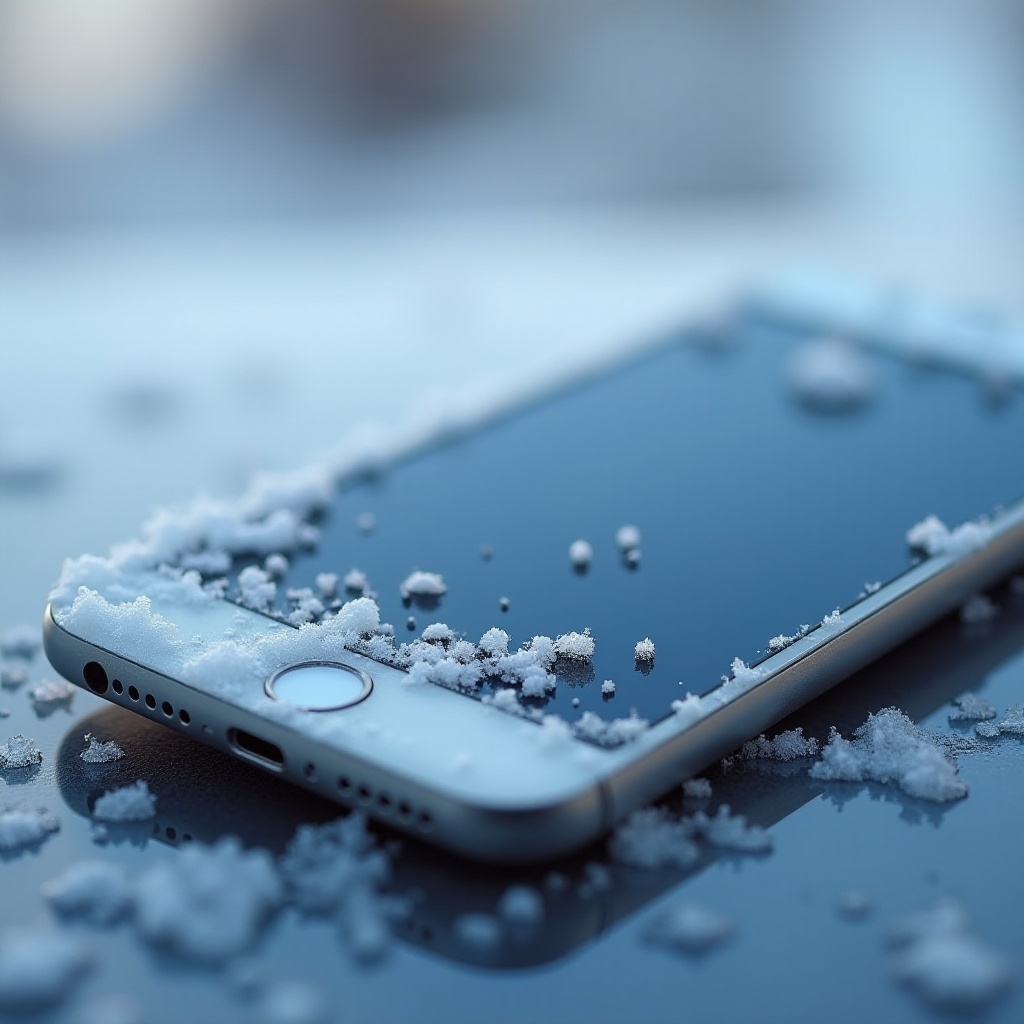 La temperatura de tu teléfono es demasiado baja