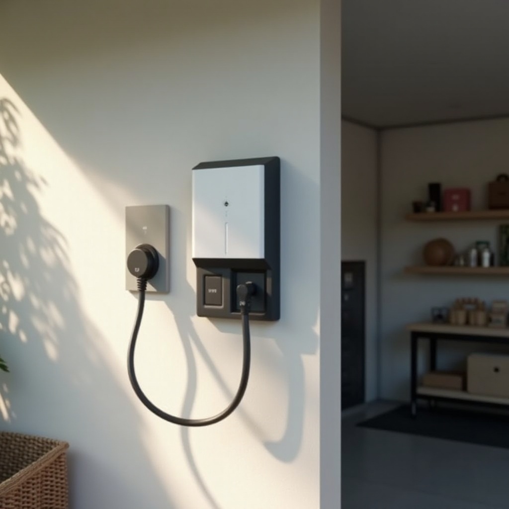 Installation des Rivian-Wandladegeräts