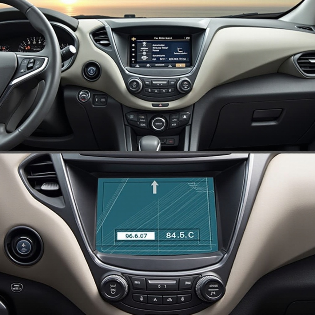 Chevy Equinox Armaturenbrettanzeige