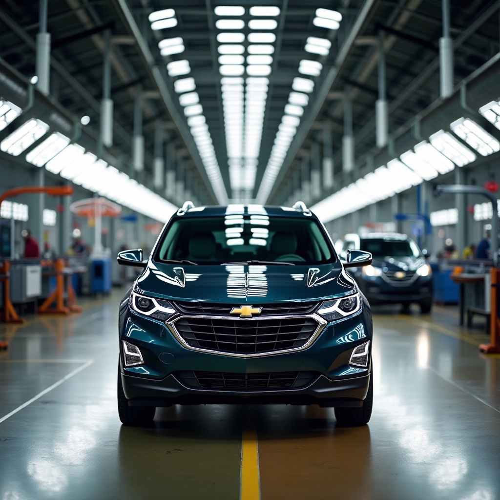 missä chevy equinox kootaan