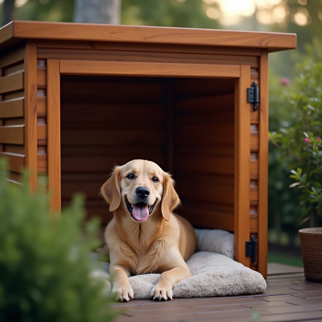 como manter o cachorro aquecido em um canil externo