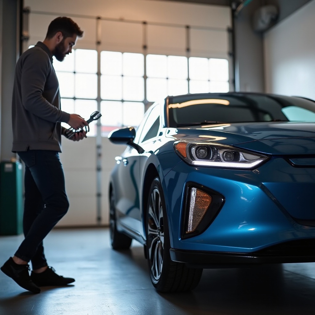 ioniq 5:n 12v akun vaihto