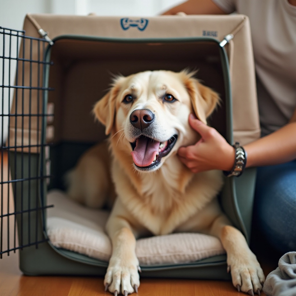 can you crate train an older dog