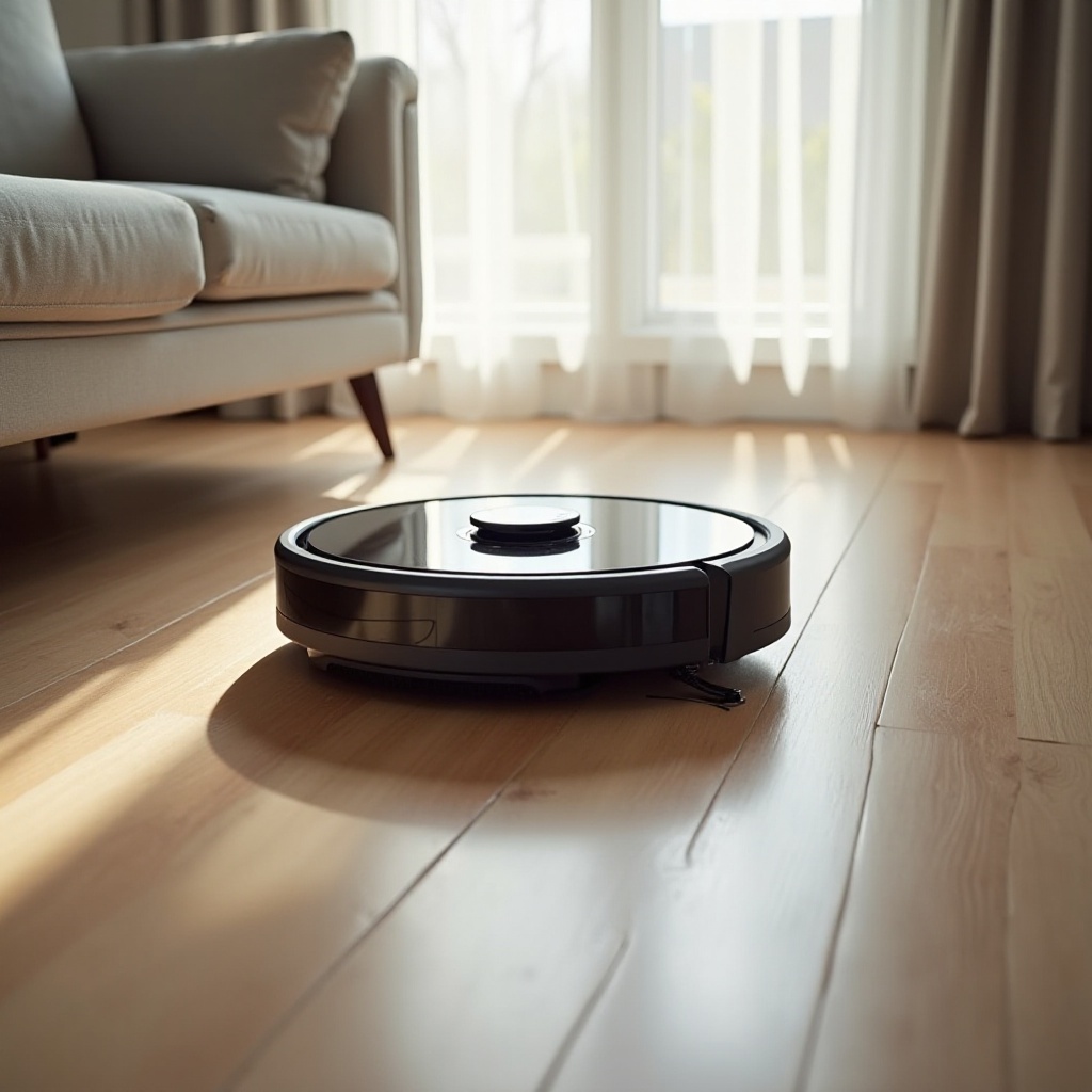 melhor robô aspirador para pisos LVP