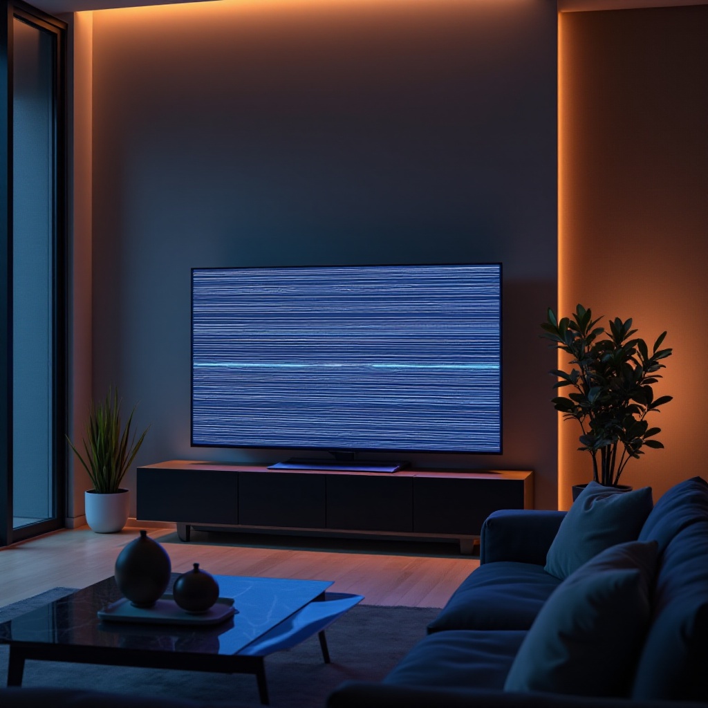 linee orizzontali sullo schermo del televisore Hisense