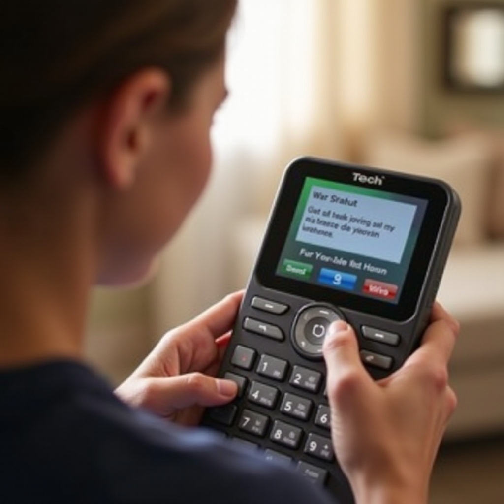 configuration de la messagerie vocale du téléphone vtech