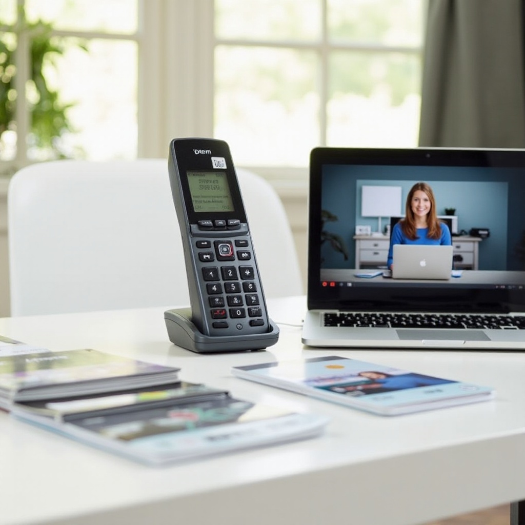 vtech phone setting up voicemail