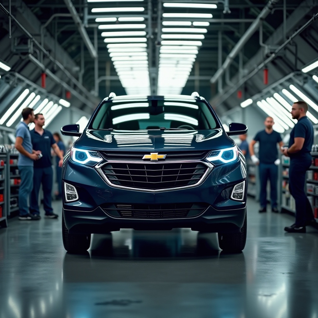 wo wird der chevy equinox montiert