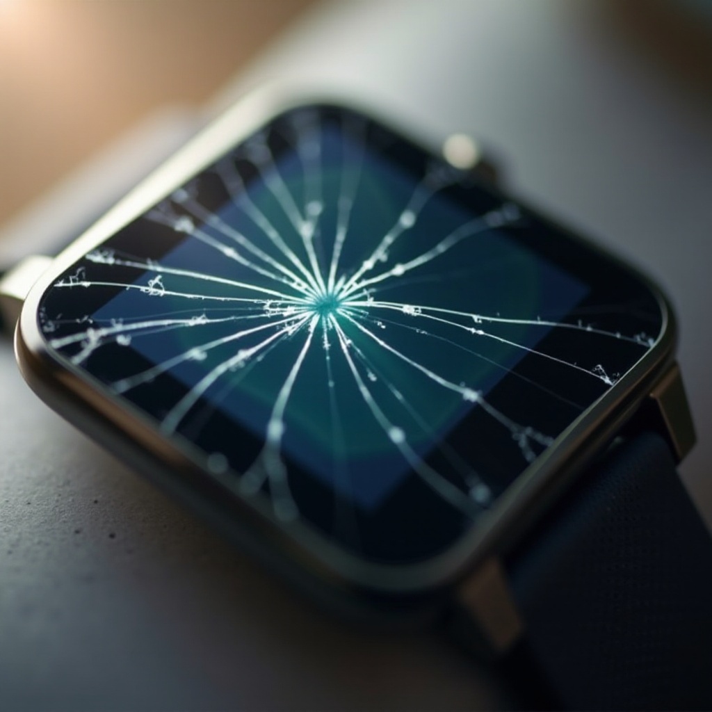 gebroken Fitbit-scherm