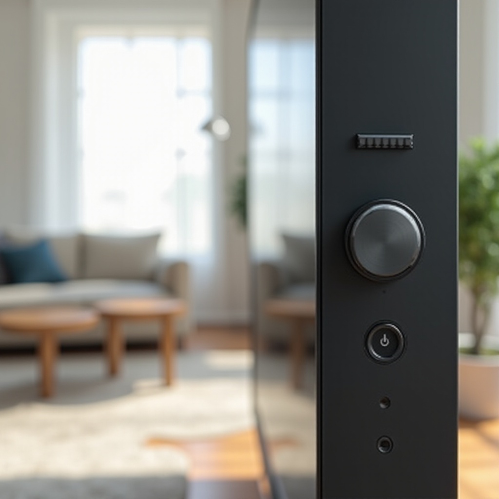 wo befindet sich der Netzschalter an einem Philips-Fernseher