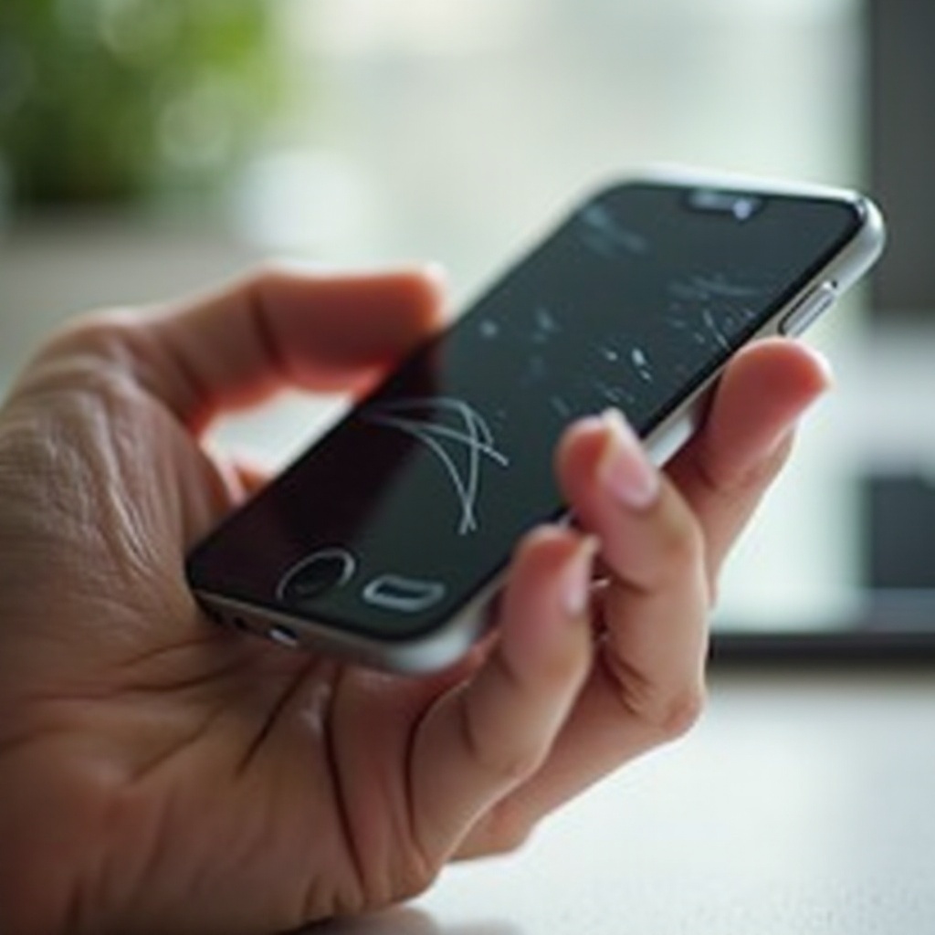 arranhões na tela do iPhone