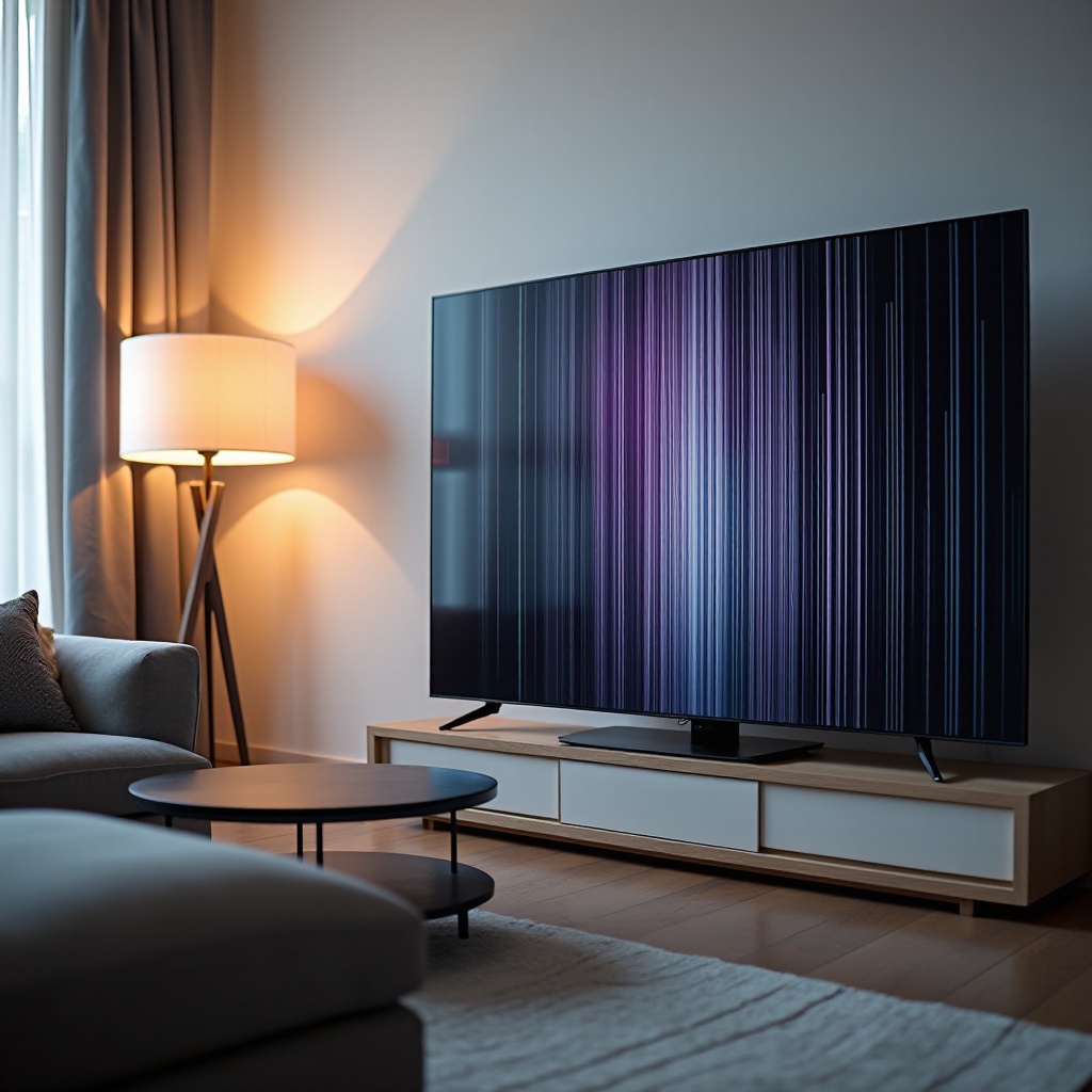 linhas verticais na tela da TV LG
